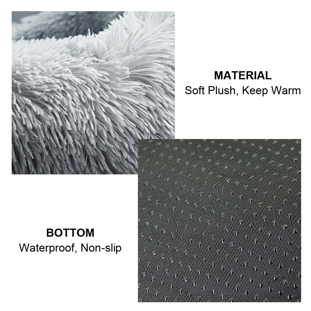 CozyTail™ CloudNest – Ultra Plush Calming Pet Bed