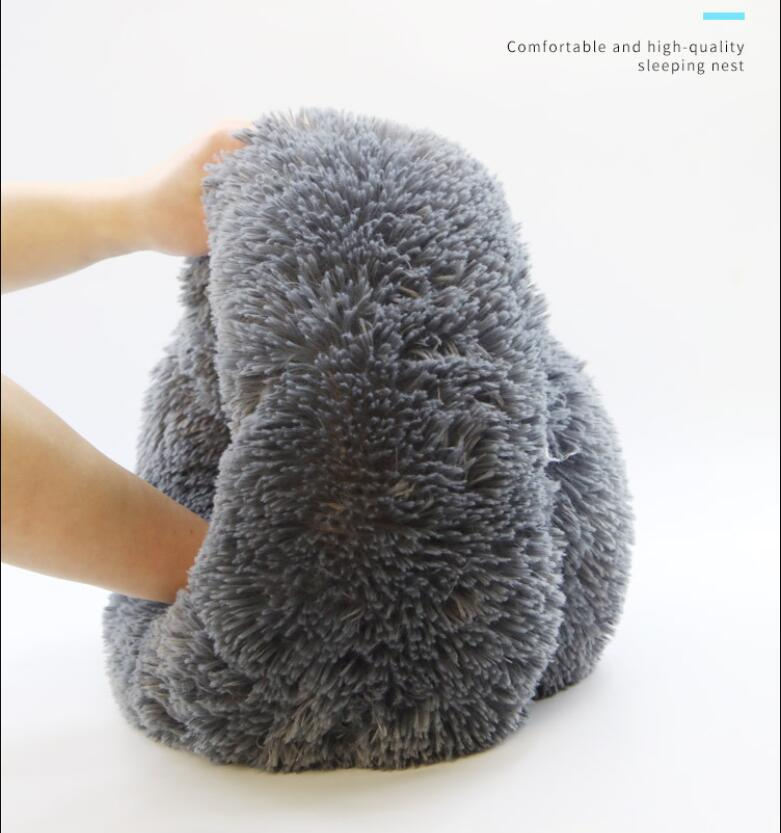 CozyTail™ DeepNest XL – Calming Washable Pet Bed