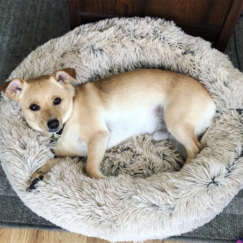 CozyTail™ CloudNest – Ultra Plush Calming Pet Bed
