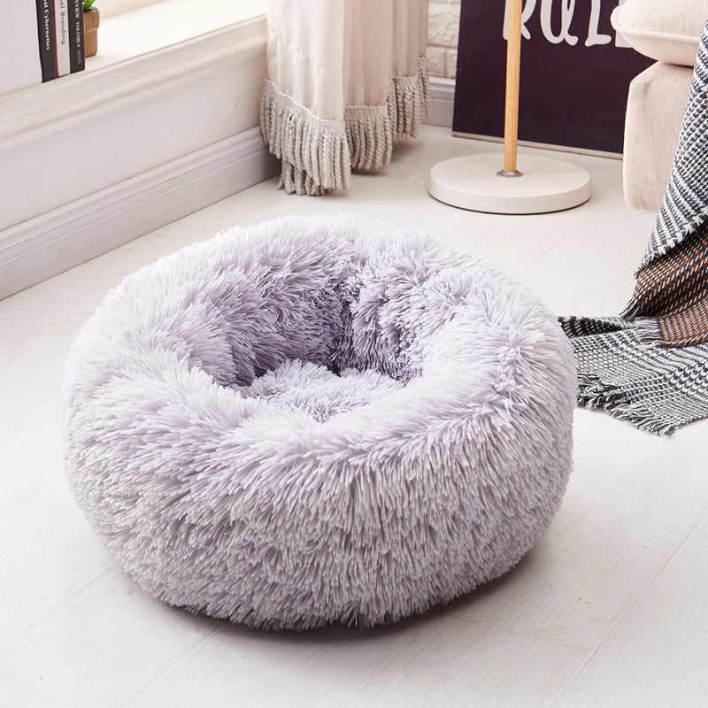 CozyTail™ CloudNest – Ultra Plush Calming Pet Bed