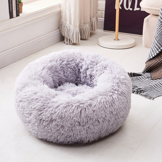 CozyTail™ CloudNest – Ultra Plush Calming Pet Bed